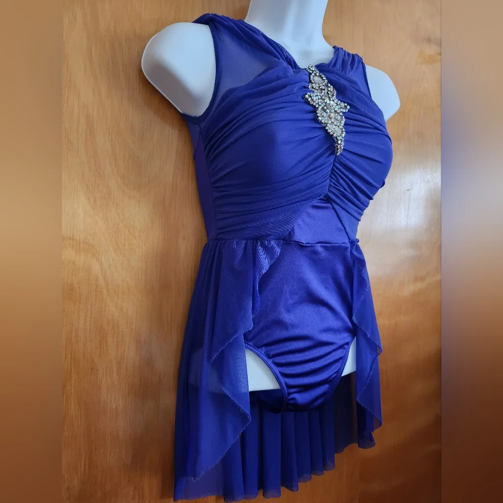 Weissman Deep Royal Blue Dance Costume